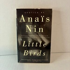 Anais Nin Little Birds Erotica Paperback Book 1990 Pocket Books Adult Fiction